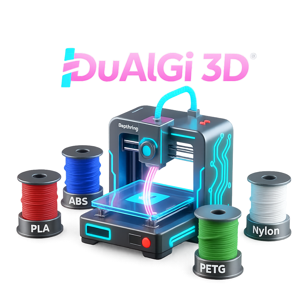 DuAlGi 3D Logo